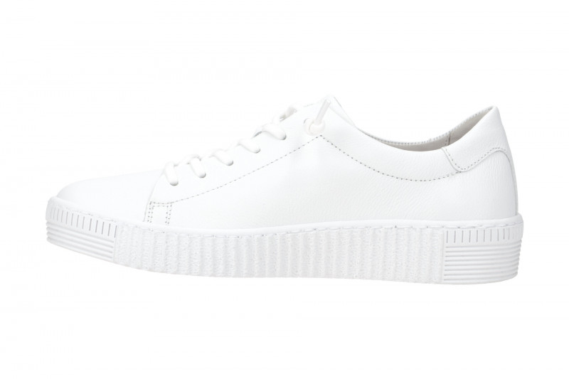 Gabor Schuhe Sneakers weiß Glattleder 73.331.21