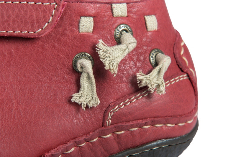 Snipe Moncada 13 Schuhe rot Damen Mokassin