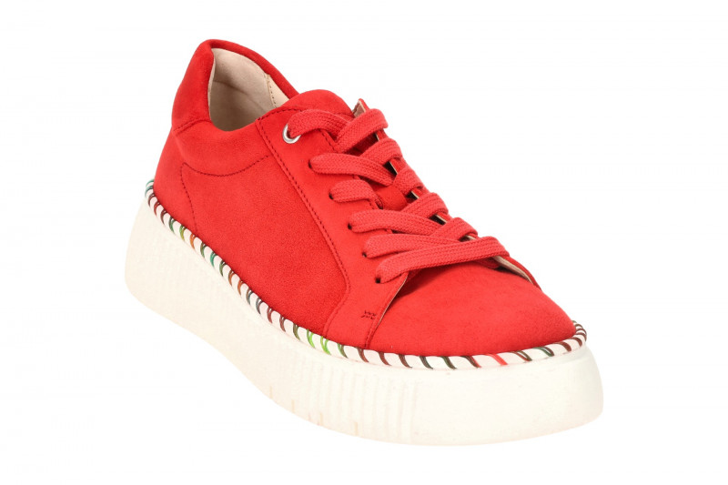 Gabor Schuhe rot fire Plateau Sneakers 63.240.15