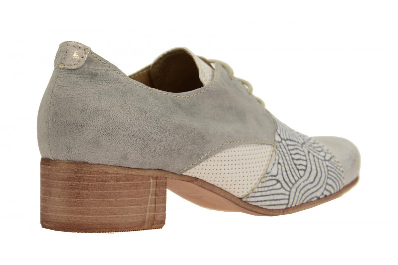 Charme Schuhe grau weiß gold mix 0070