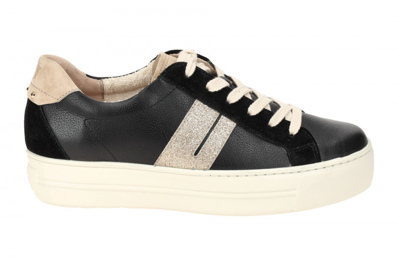Paul Green Sneaker Plateau Schuhe schwarz 5330