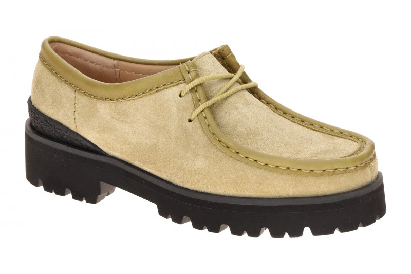 Clarks Walla Yukoner Mokassin Schuhe grün 26329291