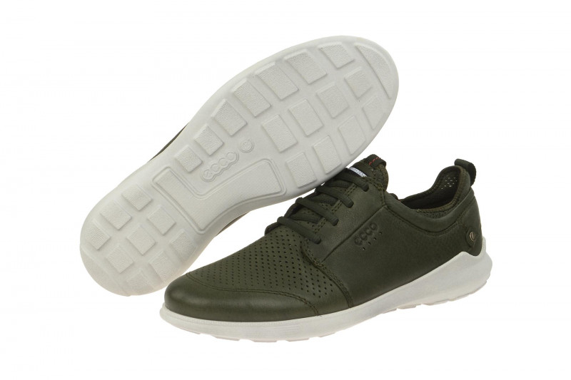 Ecco Transit Schuhe grün Herren Sneaker