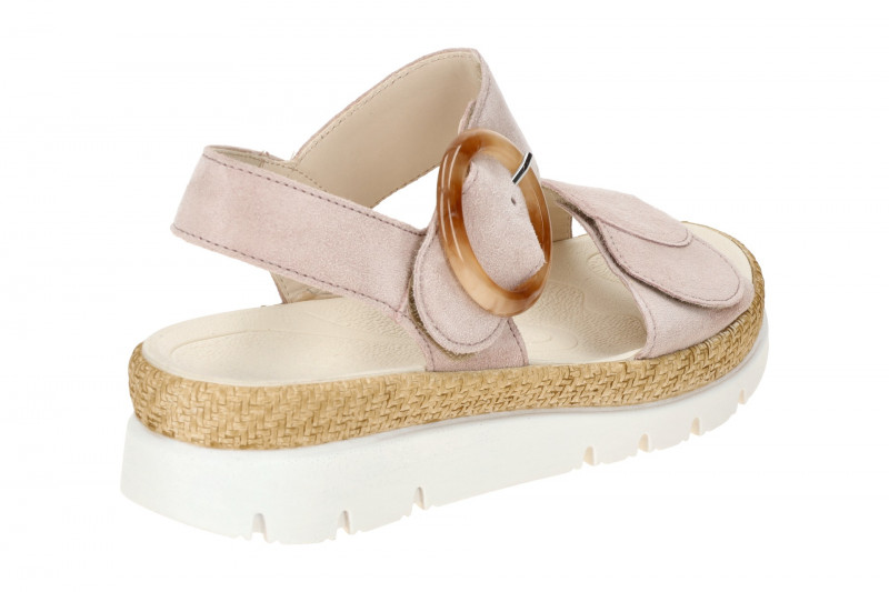 Gabor Sandale rosa Velour 43.723.10