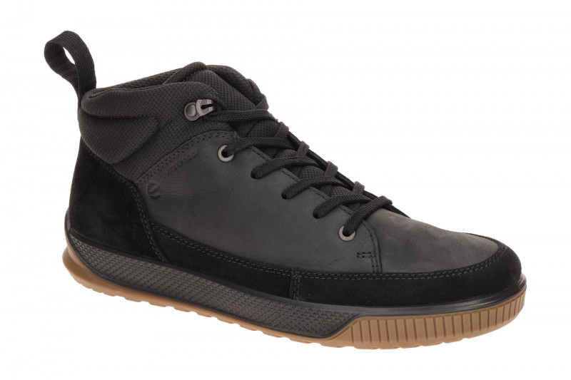 Ecco Bypath Tred Schuhe Mid Sneaker schwarz Waterproof 539094