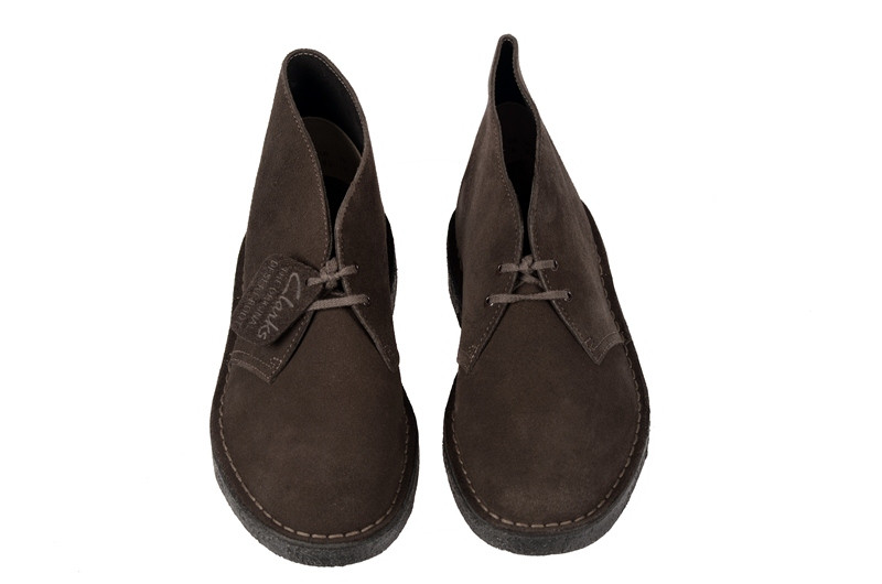 Clarks Desert Boots - Schuhe - dunkelbraun Velour 00111762