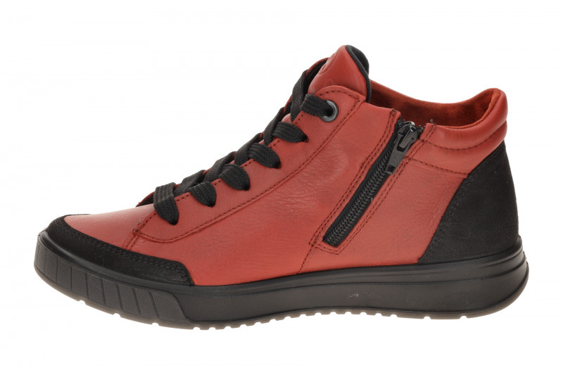 ARA Rom Schuhe Mid-Sneaker rot schwarz GORE-TEX 12-50030