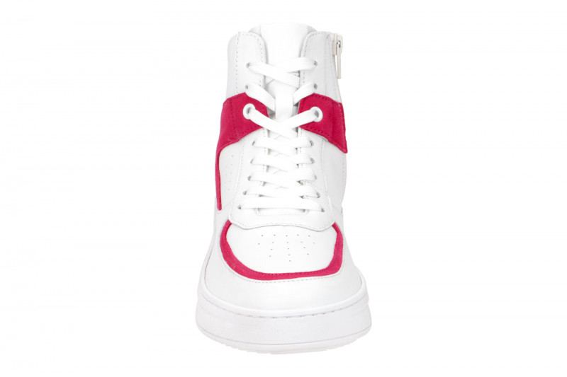 Gabor Schuhe weiß pink Mid-Sneakers 43.181.20