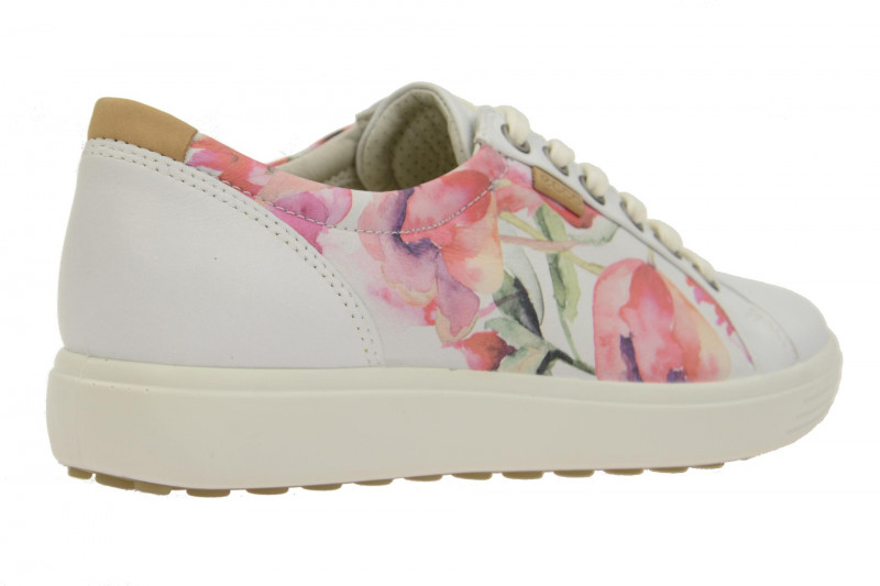 Ecco Soft 7 Schuhe weiß Floral Print 43000359768