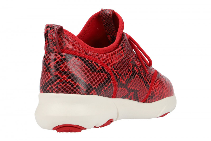 Geox Nebula Schuhe rot Schlange