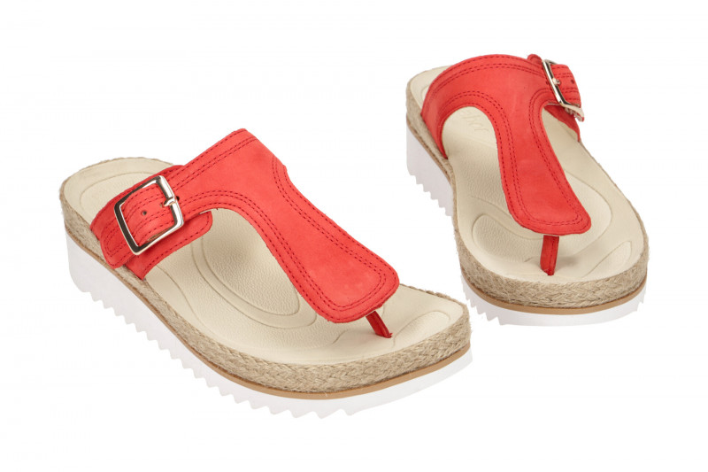 Gabor Pantolette rot Nubuck 43.726.15