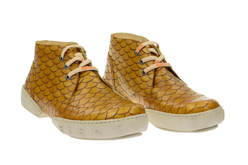 Eject Eden Schuhe gelb Herren Stiefelette