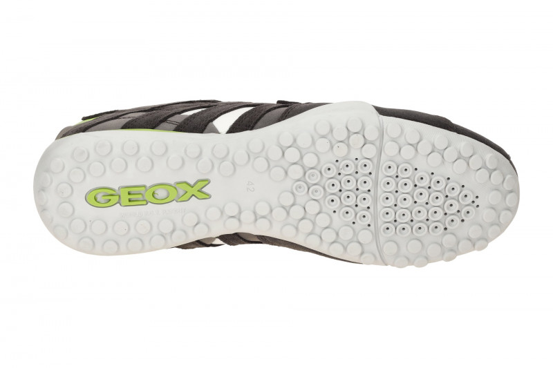 Geox Snake Slipper Schuhe grau grün U4507B