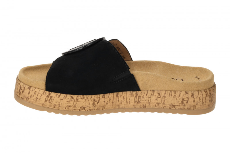 Gabor Plateau Pantolette schwarz 63.760.17