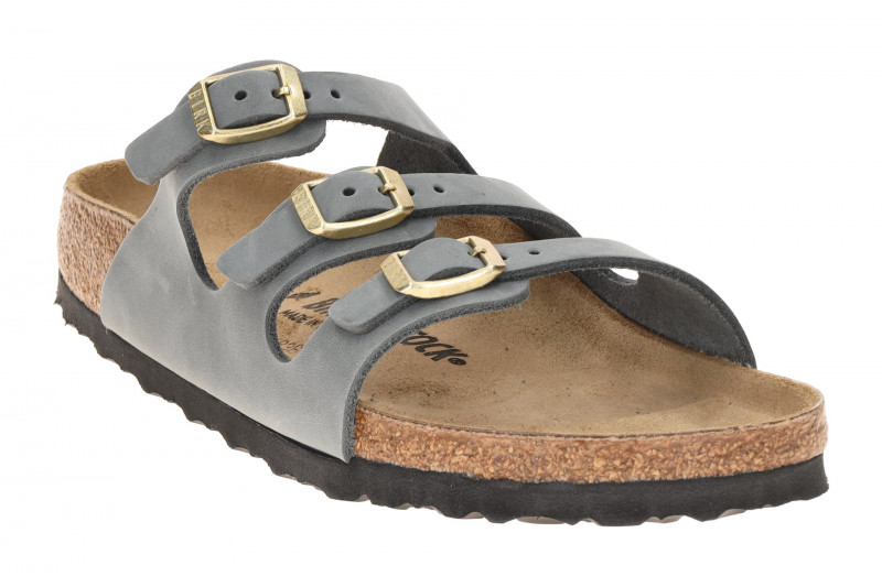 Birkenstock Florida Pantolette blau SCHMAL 1031891