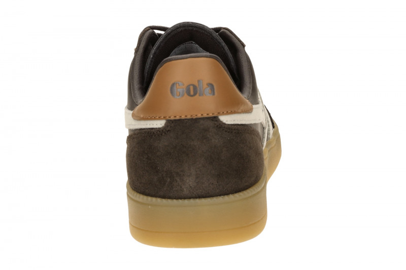Gola Viper Schuhe Sneakers braun weiß Herren CMB744