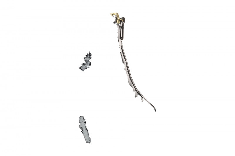 Gabor Stiefel schwarz Lack Front-Zip 71.763.97