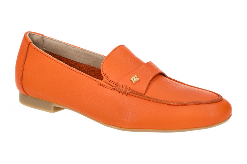 Paul Green Schuhe Loafer orange papaya 1056