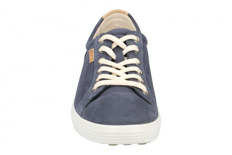 ecco Soft 7 Schuhe blau Nubuck 43000302415