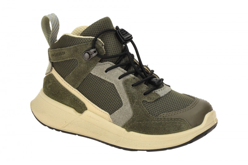 Ecco Biom Kinderschuhe grün Waterproof 710912
