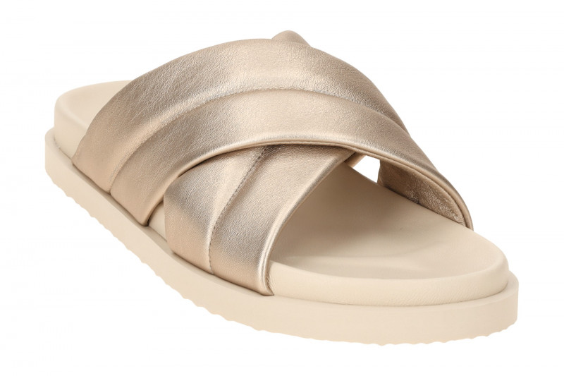 Högl Tessa Pantolette beige metallic 0821
