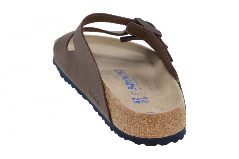 Birkenstock Arizona Pantolette dunkelbraun Normal Weit 1020401