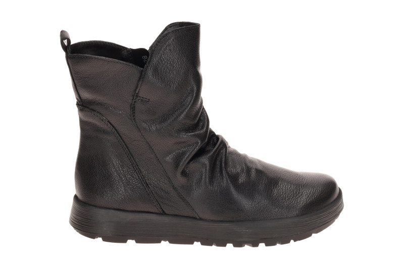 Think Comoda Stiefel schwarz gerafft 1381