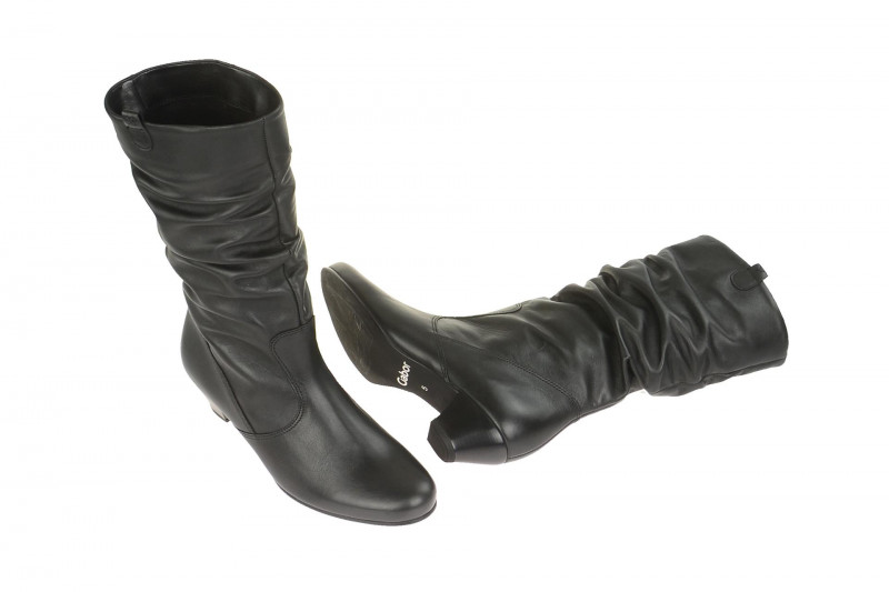 Gabor Tunis Schaft Stiefel schwarz 96.072.57