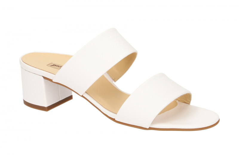 Paul Green Pantoletten weiß 7401