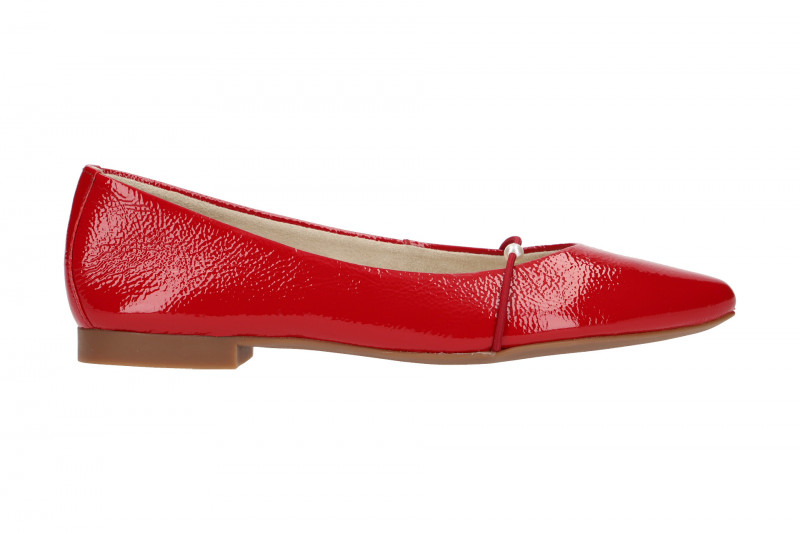 Paul Green Ballerinas Slipper rot Lack 2374