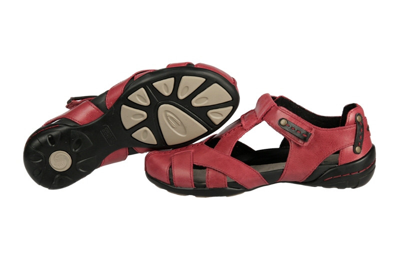 camel active Saturn-S Damen Sandale rot - 152.11.02