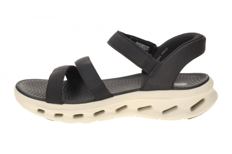 Skechers Sandalen Go Walk Gliede Step schwarz Slip-Ins 141269