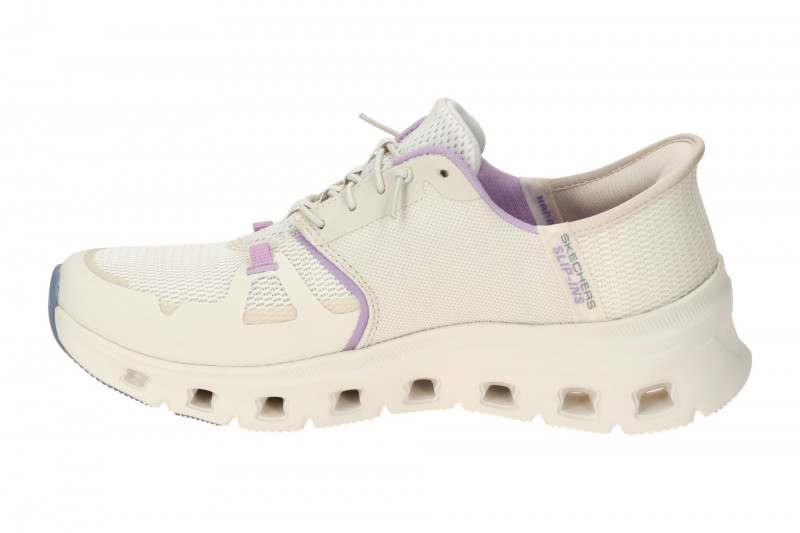 Skechers Glide Step Schuhe weiß creme SLIP INS 150420