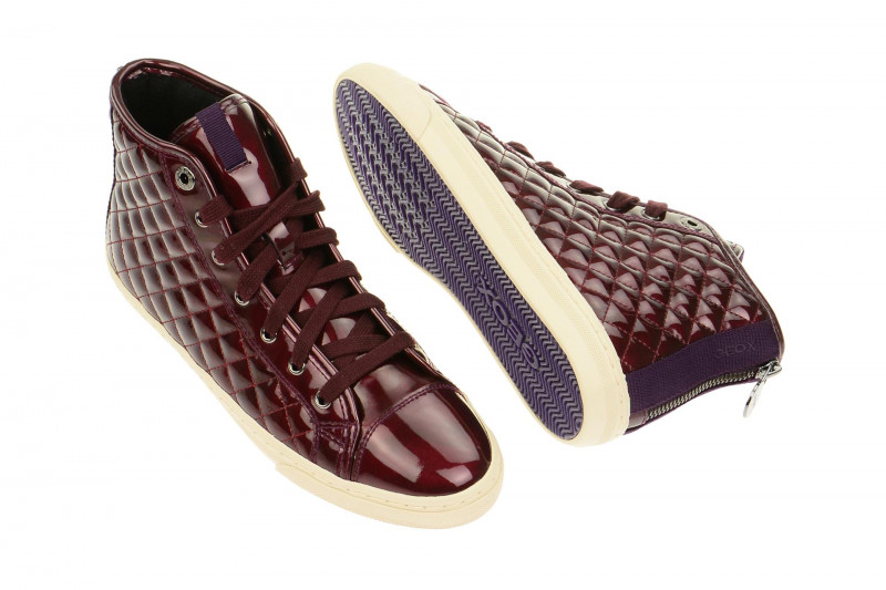 Geox New Club Stiefel rot bordo - D4258A