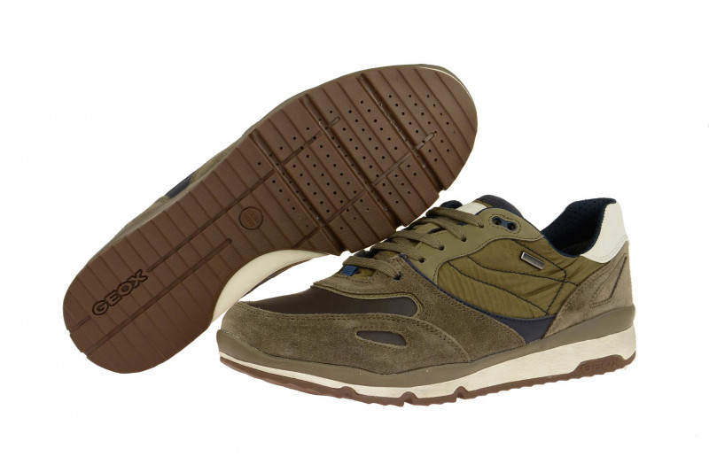 Geox Sandford Schuhe braun Wasserdicht