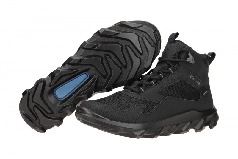 Ecco MX Stiefelette Herren schwarz GORE-TEX