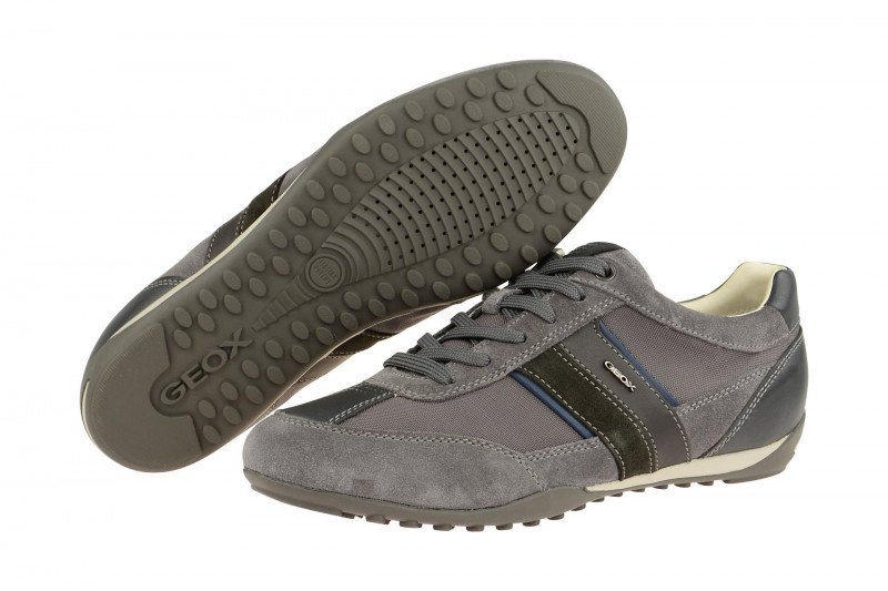 Geox Wells Schuhe grau anthrazite