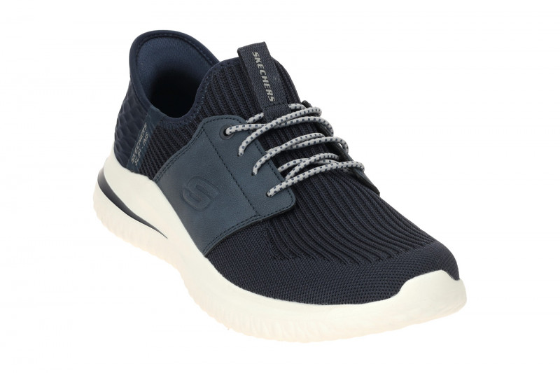 Skechers Delson 3.0 Schuhe blau navy Slip-Ins 210650