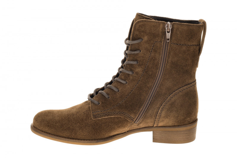 Gabor Stiefelette braun Velour 71.646.34