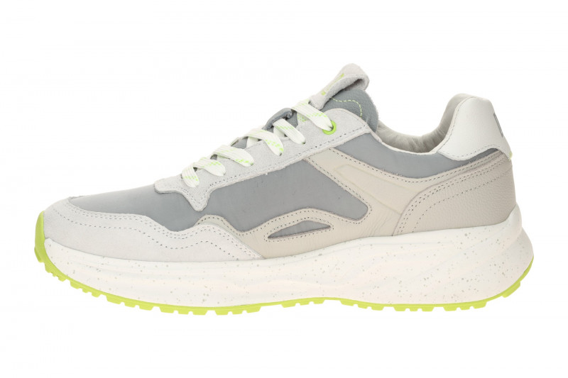 Waldläufer Pablo Sneakers Schuhe grau lime-grün H-Weite 985001