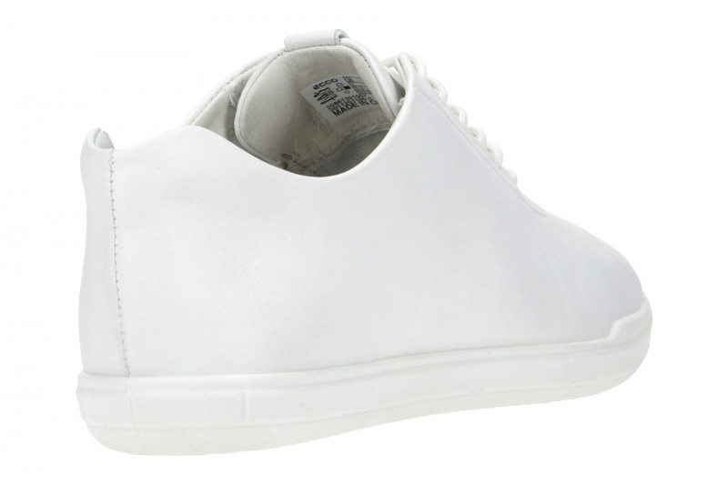 Ecco Simpil Schuhe weiß Damen Schnürer