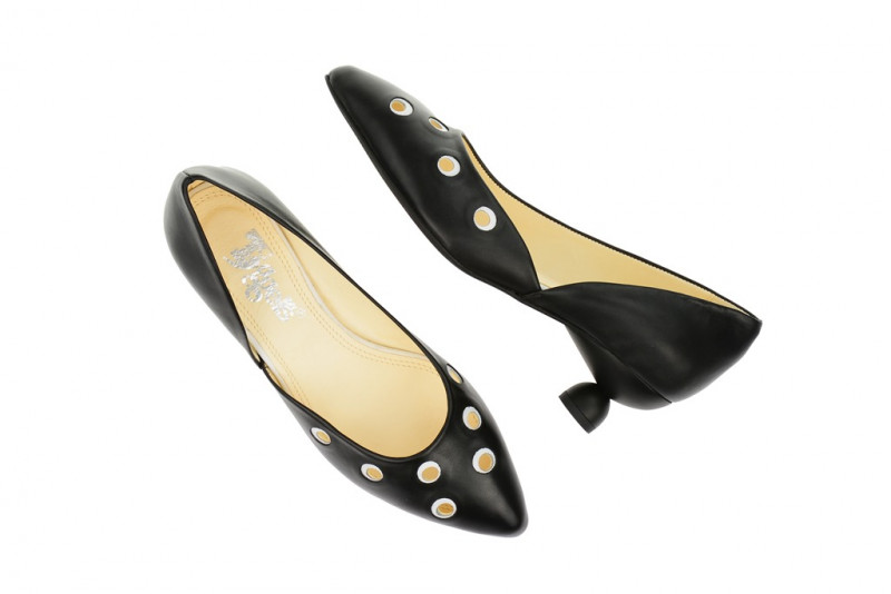 Tiggers Dana 2SA Pumps in schwarz weiß
