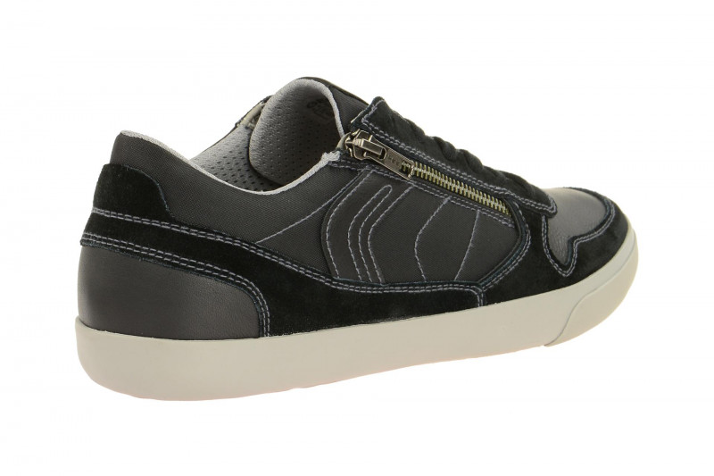 Geox Box Schuhe schwarz grau U82R3C