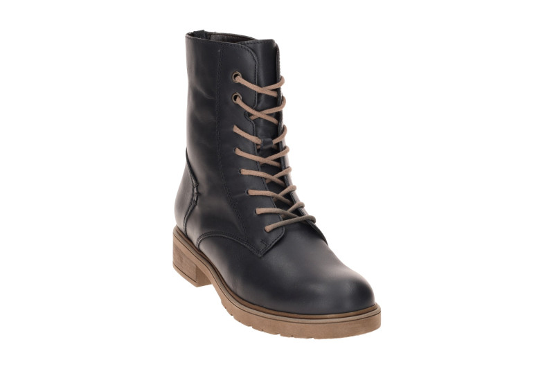 Gabor Stiefel Boots blau matt H-Weite 8010.02.006