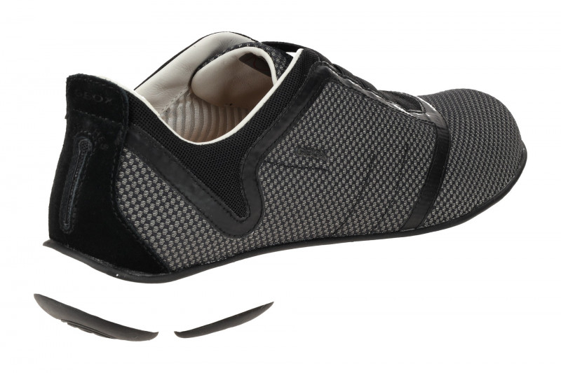 Geox Nebula Schuhe schwarz grau recycelt U04D7F