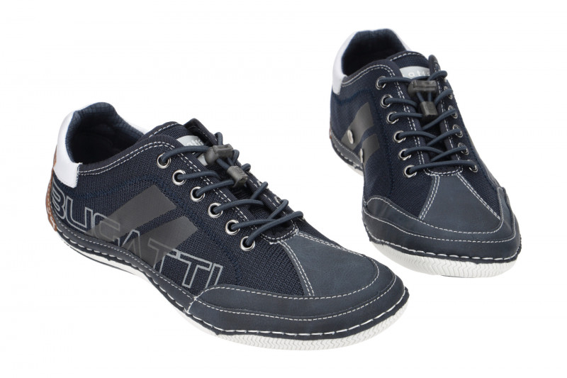 bugatti Canario Schuhe Sneaker blau 48013