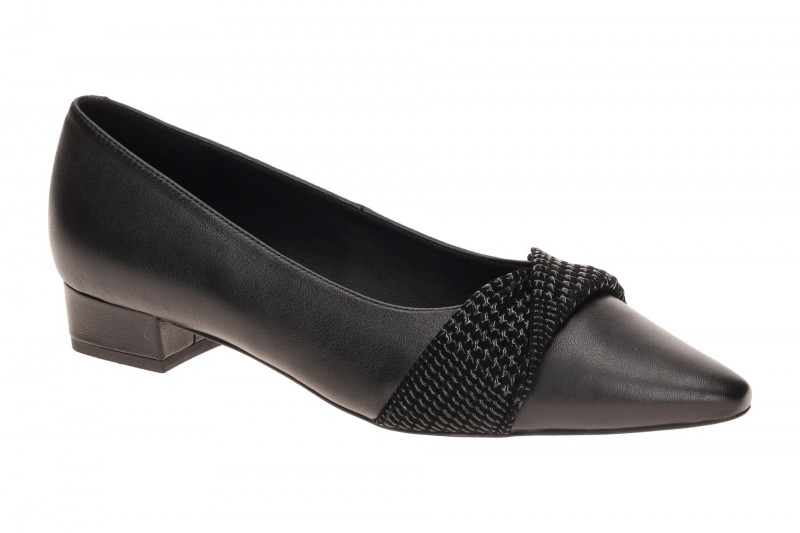Peter Kaiser Pumps schwarz matt Glattleder 72242