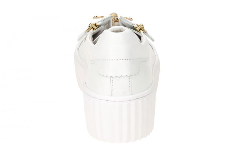 Gabor Schuhe weiß Plateau Sneakers Schmuck Biene 63.201.21