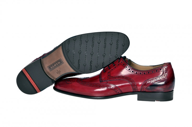 Lloyd Jenkins Schuhe in rot - Ledersohle