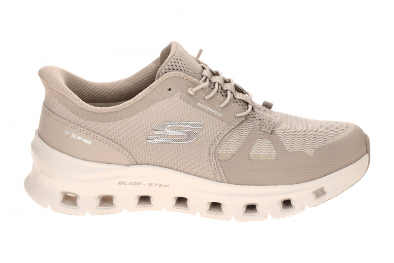 Skechers Glide Step Pro Schuhe braun SLIP-INS Waterproof 150487